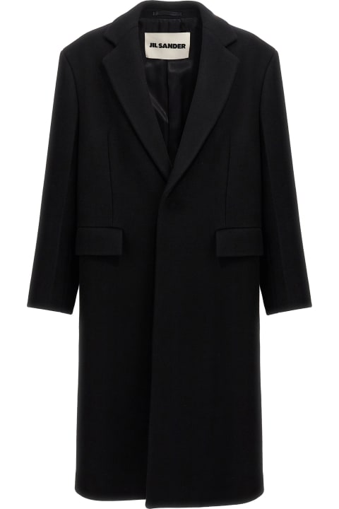 Jil Sander Coats & Jackets for Men Jil Sander Single-breasted Coat