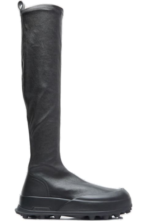 Boots for Women Jil Sander Pull-on Knee-high Boots