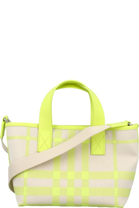 Accessories & Gifts for Girls Burberry Check Tote Bag