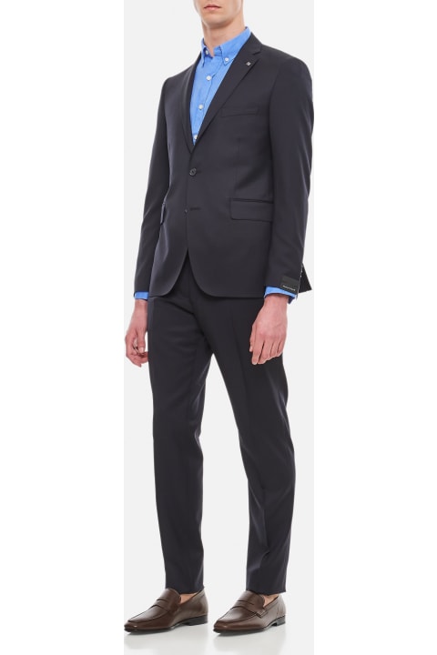 Suits for Men Tagliatore Cotton Dress Suit
