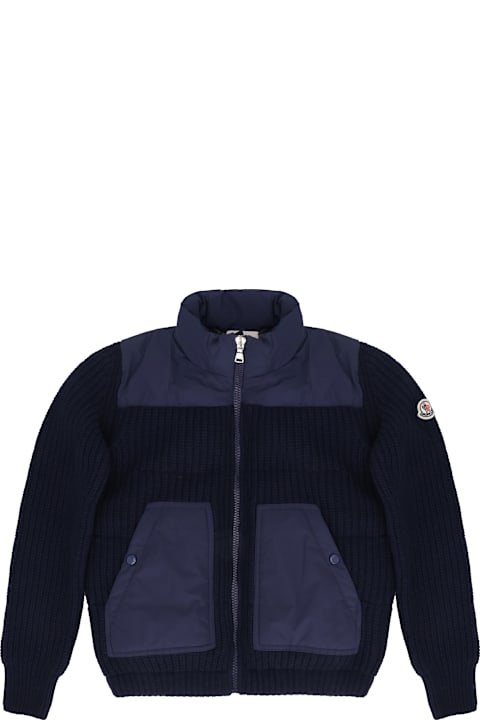 أدوات منزلية Moncler Cardigan With Padded Front Panel