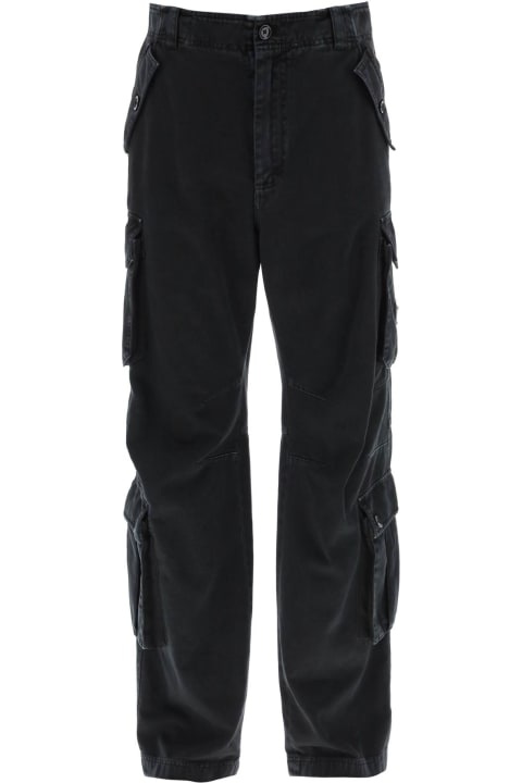 Dolce & Gabbana Clothing for Men Dolce & Gabbana Wide-leg Cargo Pants