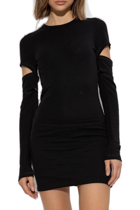 Helmut Lang فساتين لـ السيدات Helmut Lang Slashed Mini Dress