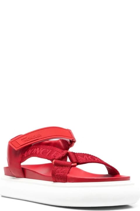 Sandals Sale for Women Moncler Multi-strap Flatform Sandal