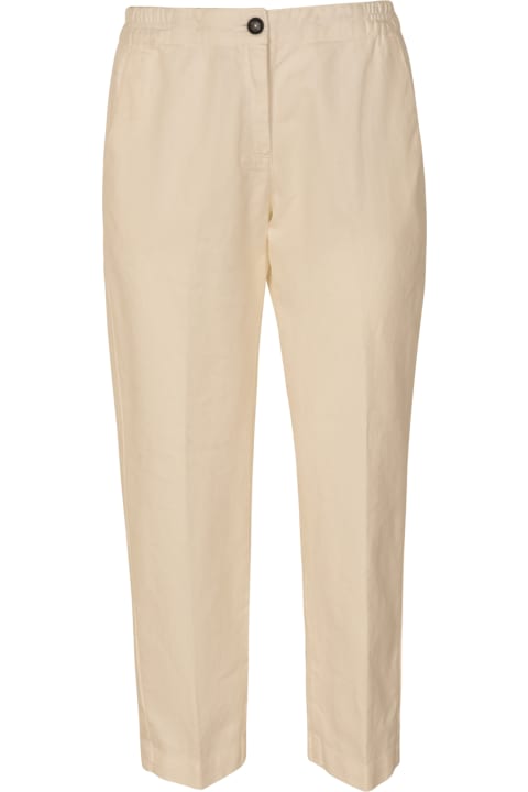 Massimo Alba Clothing for Women Massimo Alba Button Fitted Trousers