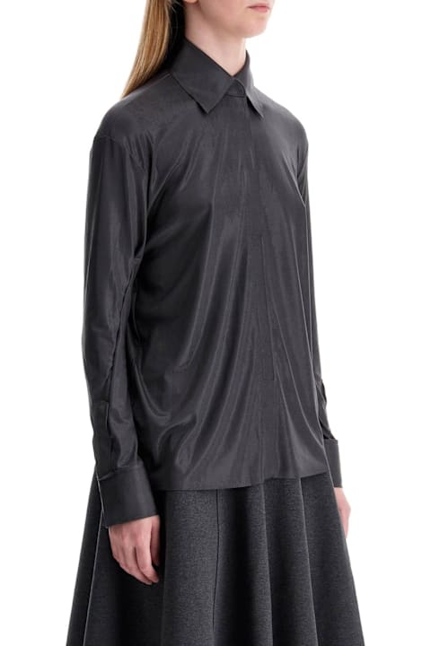 Norma Kamali for Women Norma Kamali Fluid Jersey Lamã© Nk Blouse