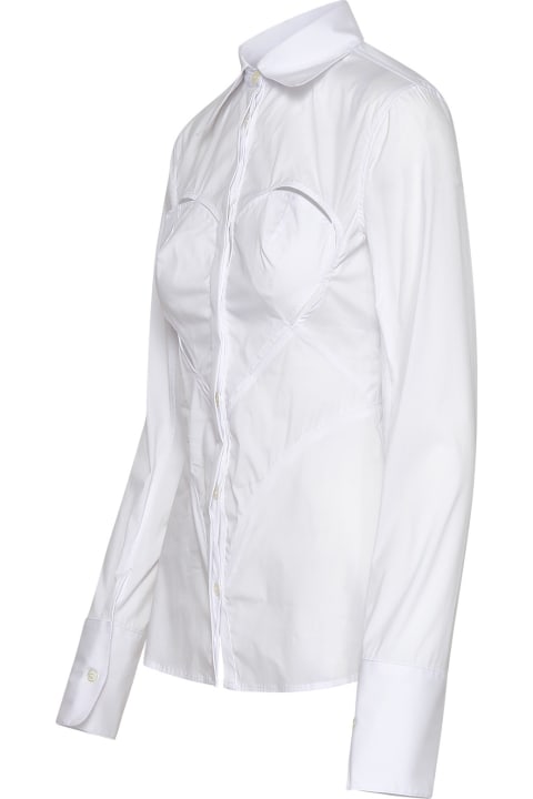 AMBUSH Topwear for Women AMBUSH White Cotton Shirt