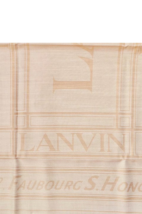 Scarves & Wraps for Women Lanvin Silk And Wool Scarf