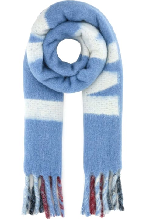 Marni Scarves & Wraps for Women Marni Embroidered Wool Blend Scarf