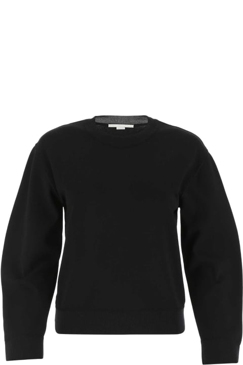 Stella McCartney Fleeces & Tracksuits for Women Stella McCartney Black Viscose Blend Sweatshirt