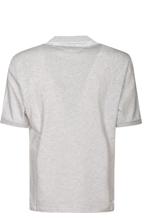 Shirts for Men Brunello Cucinelli Logo Polo Shirt