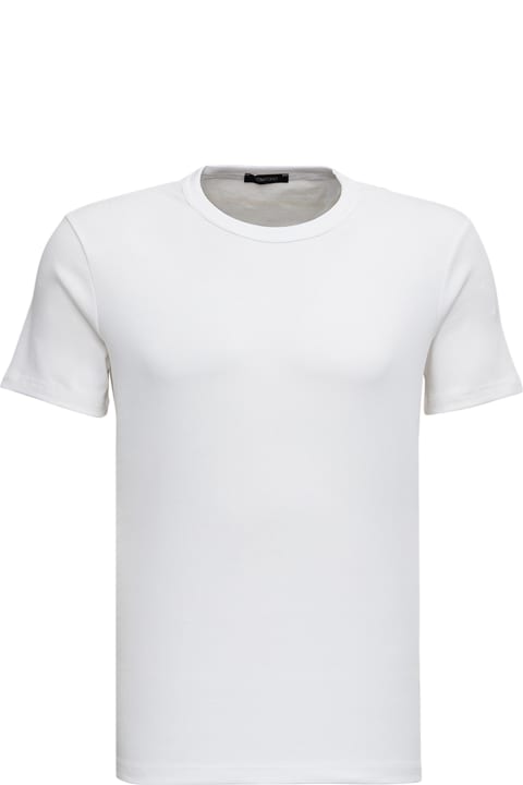 Tom Ford Clothing for Men Tom Ford White Cotton Crew Neck T-shirt Man Tom Ford