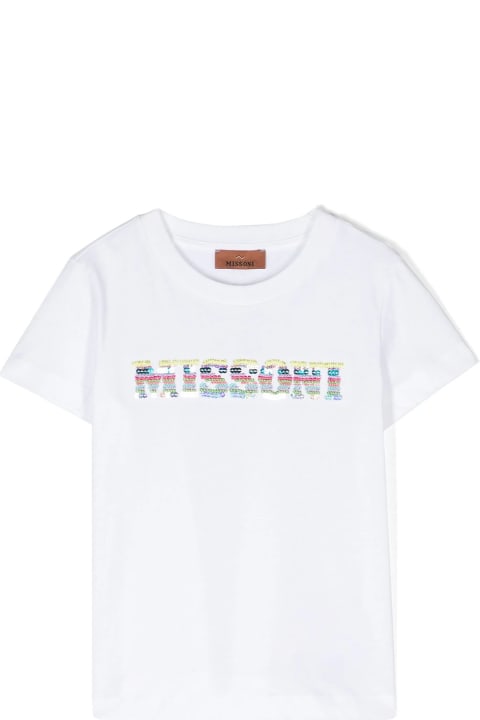 ガールズ Missoniのトップス Missoni Missoni T-shirts And Polos White
