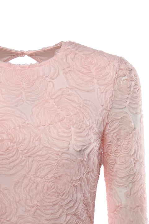 インテリア Rotate by Birger Christensen Mini Dress With Mesh Ruffles