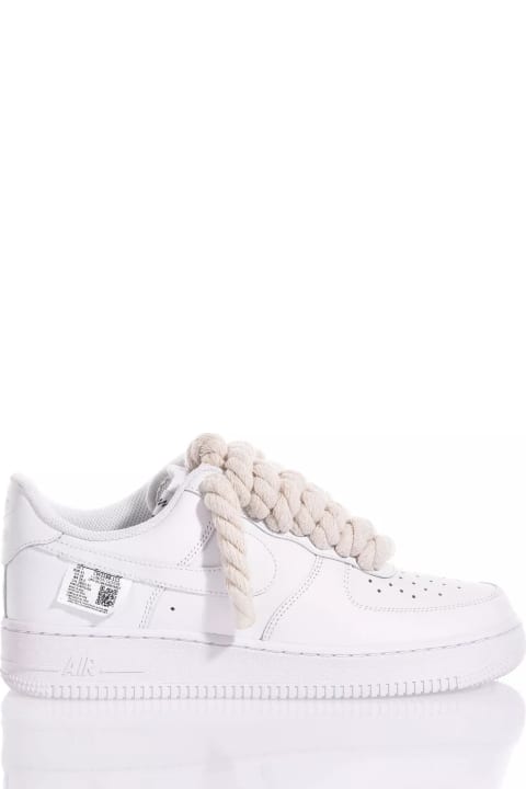 Mimanera Shoes for Women Mimanera Nike Air Force 1 Boom Laces Natural