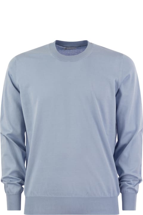 Sweaters for Men Brunello Cucinelli Lightweight Cotton Jersey