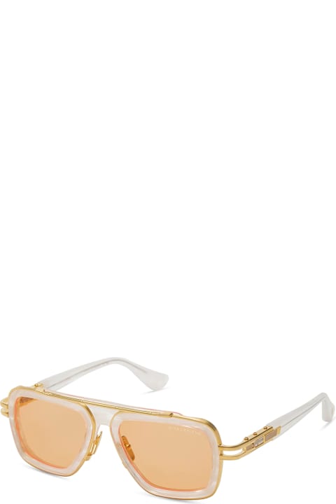Dita Kids Dita Lxn-evo - White Swirl / Yellow Gold Sunglasses