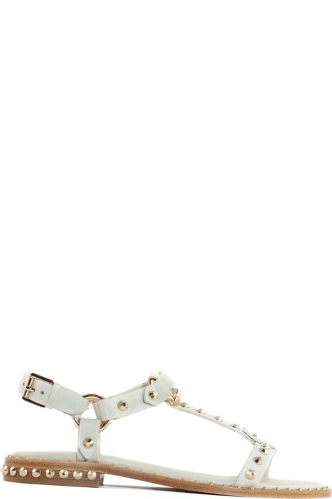 Sandals for Women Ash White Leather Patsy Sandals