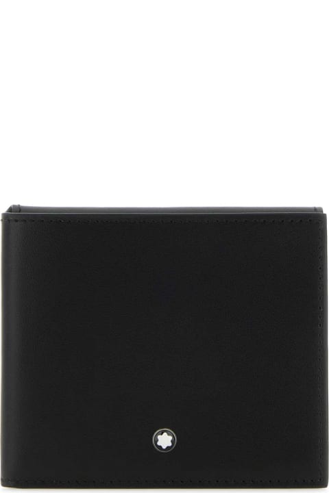 Montblanc Wallets for Men Montblanc Black Leather Wallet