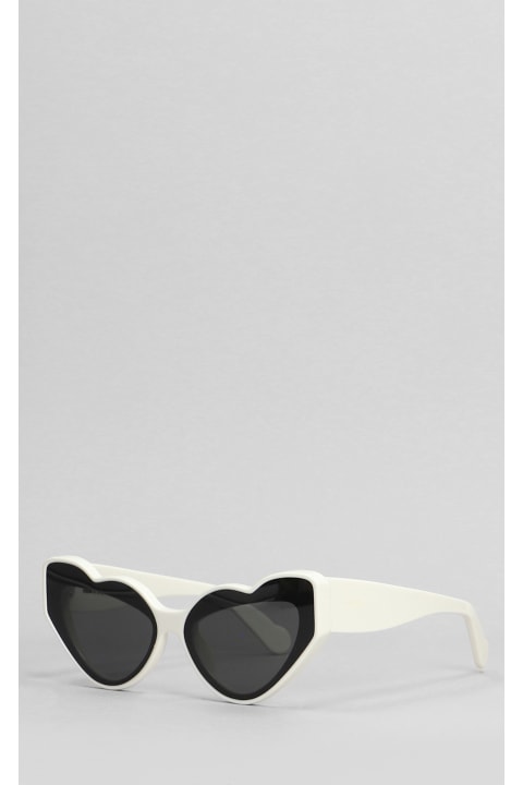 Fiorucci Eyewear for Women Fiorucci Sunglasses In White Acetate
