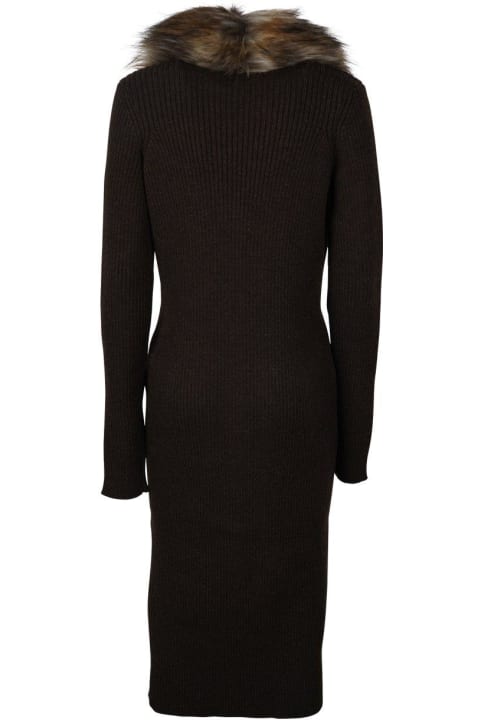 Saint Laurent Coats & Jackets for Women Saint Laurent Long-sleeved Cardigan Dress
