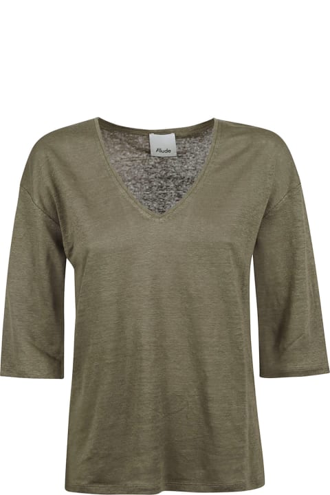 Allude Clothing for Women Allude V-neck Top