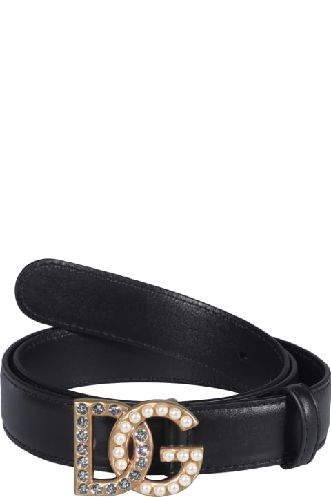 Dolce & Gabbana Accessories for Women Dolce & Gabbana Buckle Logo Belt