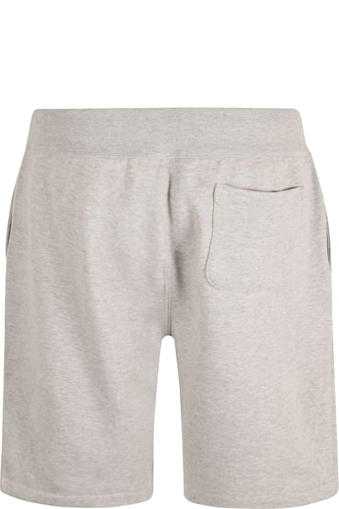 Ralph Lauren for Men Ralph Lauren Patched Pocket Drawstring Waist Plain Shorts