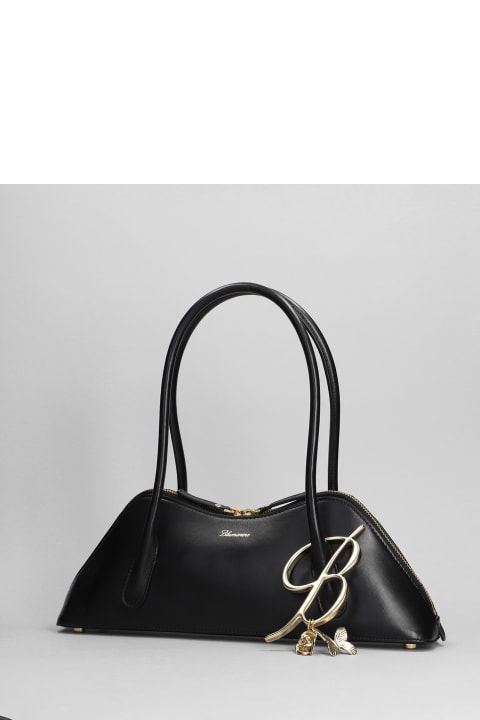 Blumarine for Women Blumarine Hand Bag In Black Leather