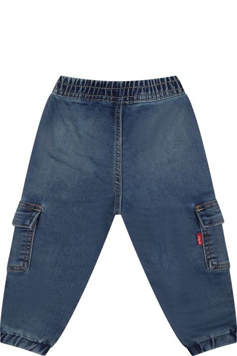 Bottoms for Baby Boys Levi's Denim Cargo Jeans For Baby Boy