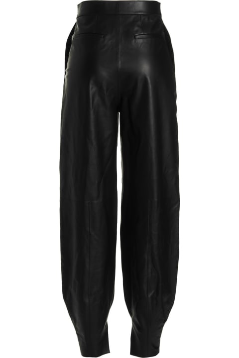 Loewe Fleeces & Tracksuits for Women Loewe Leather Balloon-style Pants