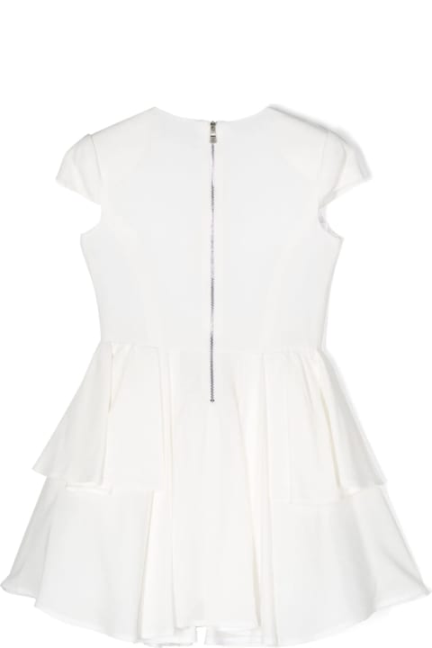 Dresses for Girls Balmain Balmain Dresses White