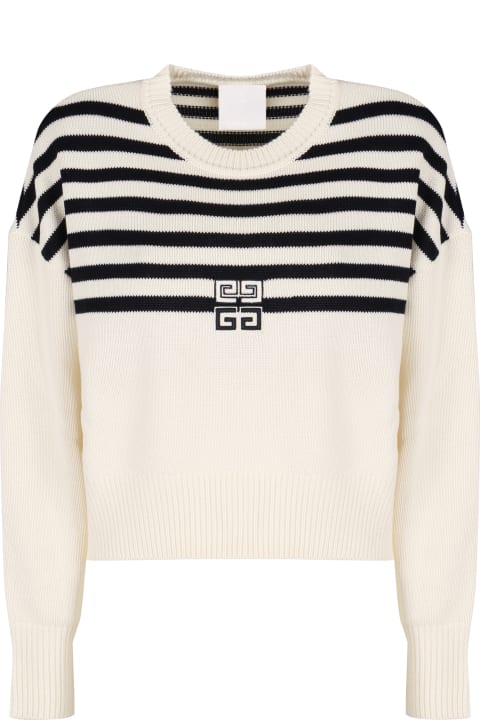 Givenchy Sweaters for Women Givenchy Wool Blen Crew-neck Sweater