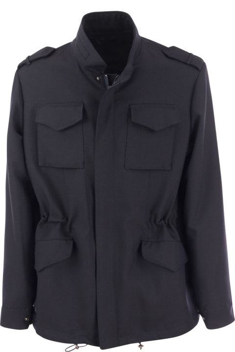 PT Torino Coats & Jackets for Men PT Torino Sahariana In Virgin Wool Blend