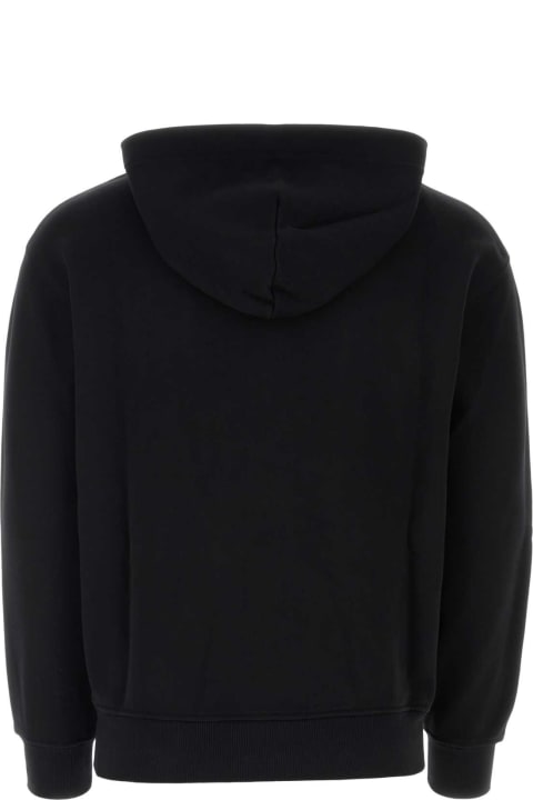 メンズ Emporio Armaniのフリース＆ラウンジウェア Emporio Armani Black Cotton Sweatshirt