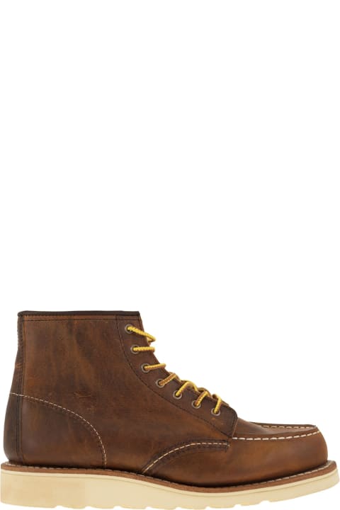 Red Wing Boots for Women Red Wing Classic Moc - Leather Lace-up Boot