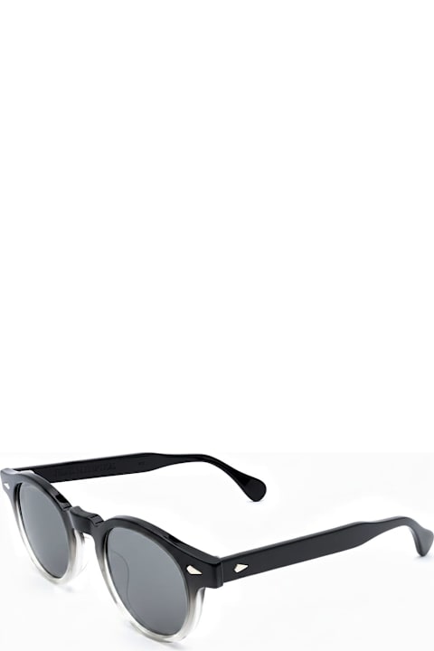 Julius Tart Optical for Kids Julius Tart Optical Harold 47/24 - Black Clear Fade / Light Grey Lens Sunglasses