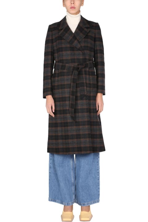 Barbour for Women Barbour Coat With Tartan Pattern