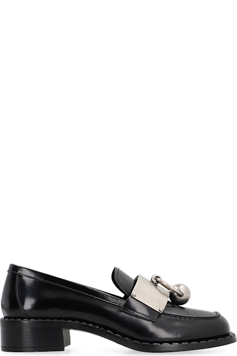 Sale for Women Prada Brushed Leather Loafers