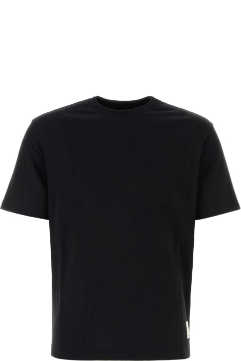 メンズ Emporio Armaniのトップス Emporio Armani Black Cotton T-shirt