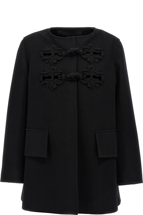 Valentino Garavani Coats & Jackets for Women Valentino Garavani Valentino Embroidery Coat