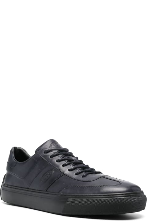Homeware Tod's Low-cut Lace-up Sneaker With Logo