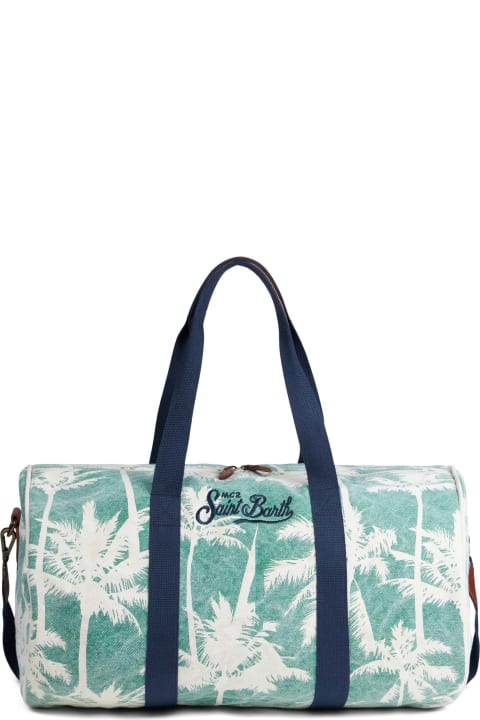 Homeware MC2 Saint Barth Travel Duffel Bag With Palms Print