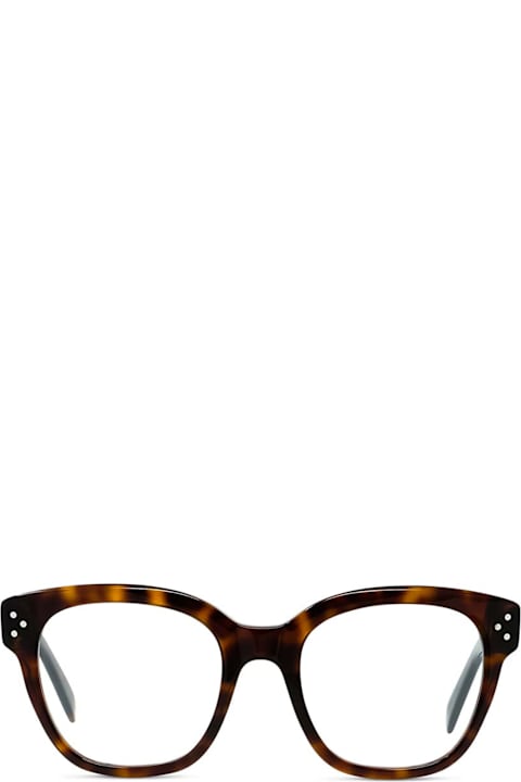 メガネ Cartier Cartier - CT0187O - 002 havana havana transpa CARTIER Havana Rimless Gold 54-18-140MM Unisex Eyeglasses