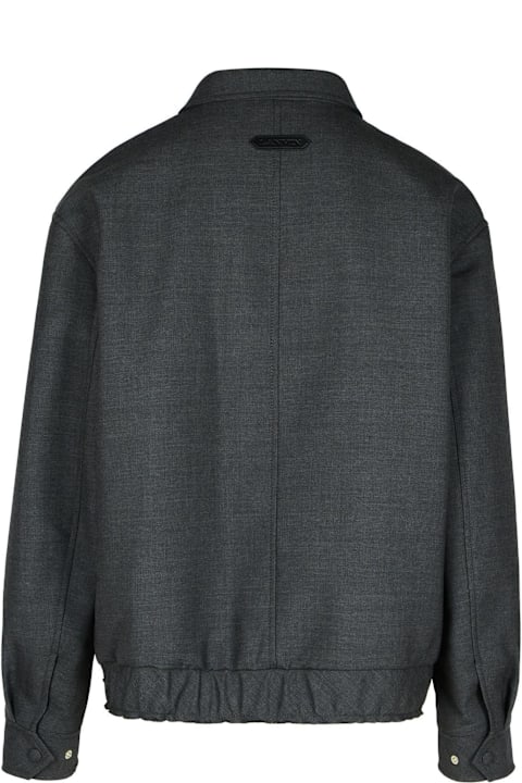 معاطف وجواكت لـ القسم الرجالي Lanvin Lanvin Coats Grey