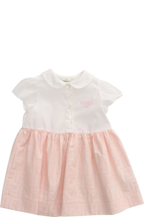 Fendi for Baby Girls Fendi Fendi Kids Dresses Pink