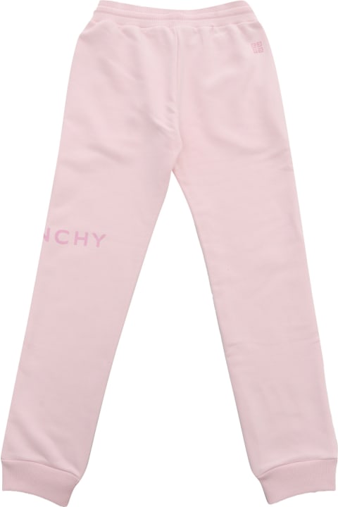 Givenchy Bottoms for Women Givenchy Pink Jogging Trousers