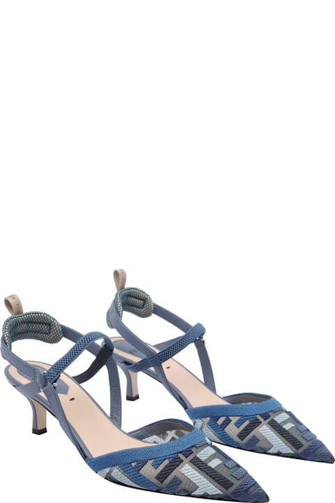 Sandals for Women Fendi Colibri' Lite Slingback