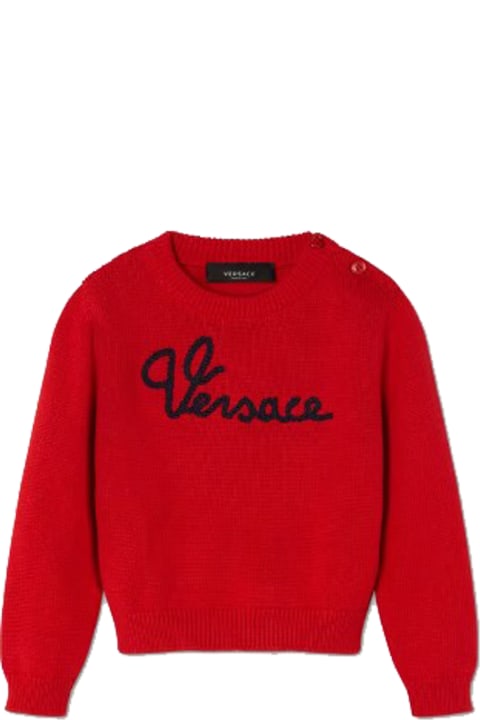 Versace Topwear for Baby Boys Versace Sweatshirt