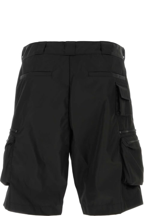 Prada Clothing for Men Prada Black Re-nylon Bermuda Shorts